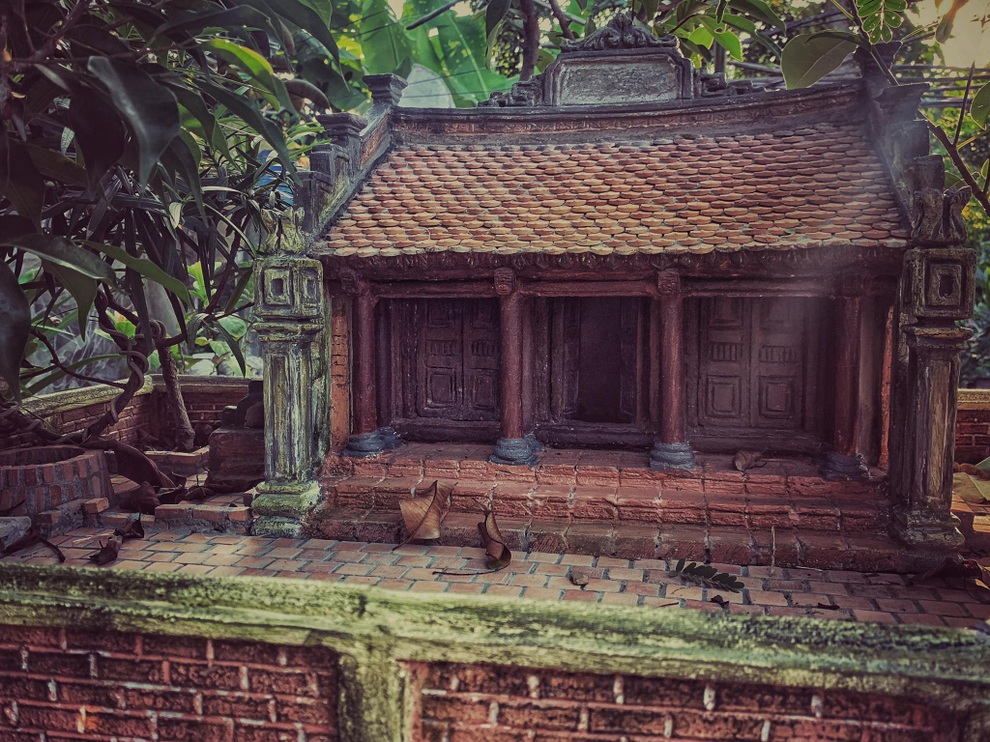 Nhà cổ Bắc Bộ thu nhỏ trong tiểu cảnh đẹp như tranh của gia chủ Hải Phòng - 5 Nhà cổ Bắc Bộ thu nhỏ trong tiểu cảnh đẹp như tranh của gia chủ Hải Phòng - 5