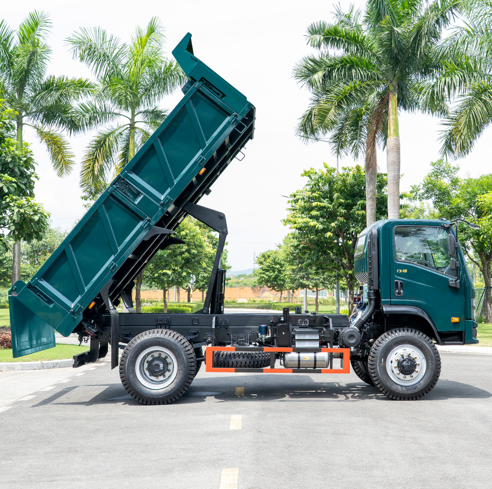 Đáp ứng nhu cầu vận tải xây dựng với xe ben Thaco Linker - 5