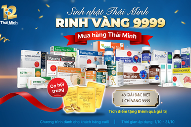 Dược phẩm Thái Minh tri ân khách hàng nhân dịp kỷ niệm 12 năm sinh nhật