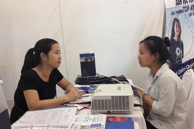 Học sinh THPT trải nghiệm mô hình nghề nghiệp tại bão Fair 2017