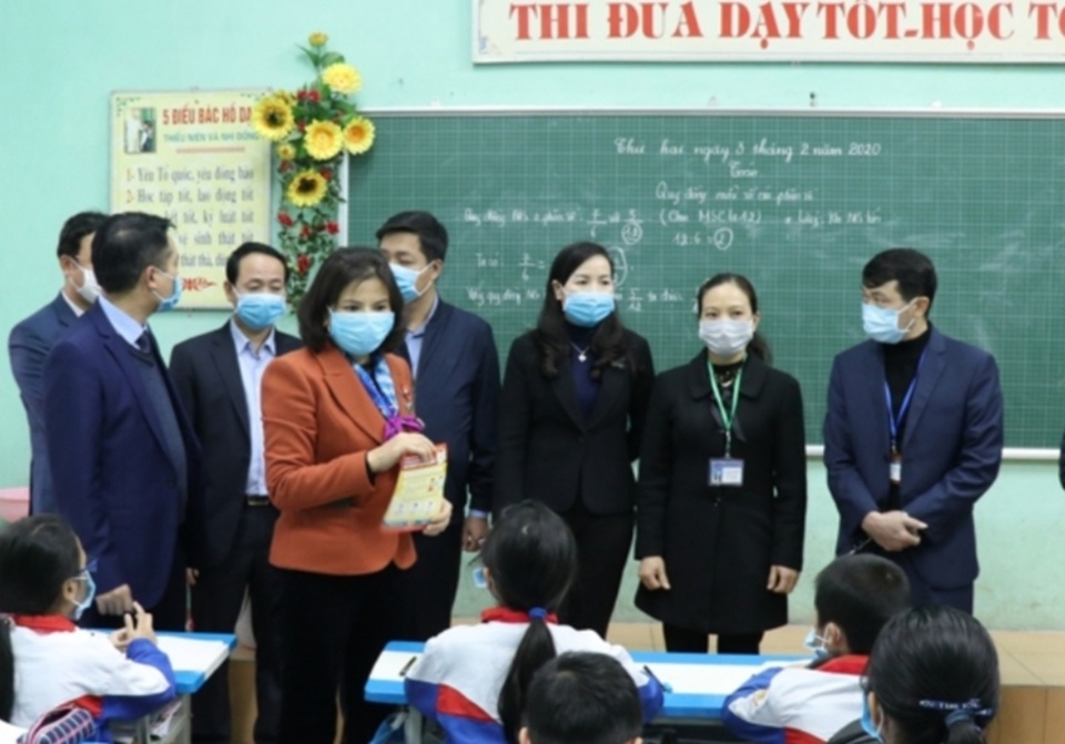 Bắc Ninh cho HS, SV nghỉ học đến hết tháng 2, hướng dẫn HS tự ôn tập - 1 Bắc Ninh cho HS, SV nghỉ học đến hết tháng 2, hướng dẫn HS tự ôn tập - 1