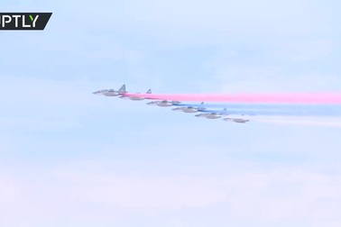 Máy bay chiến đấu Nga phô diễn sức mạnh tại giải đấu quân sự