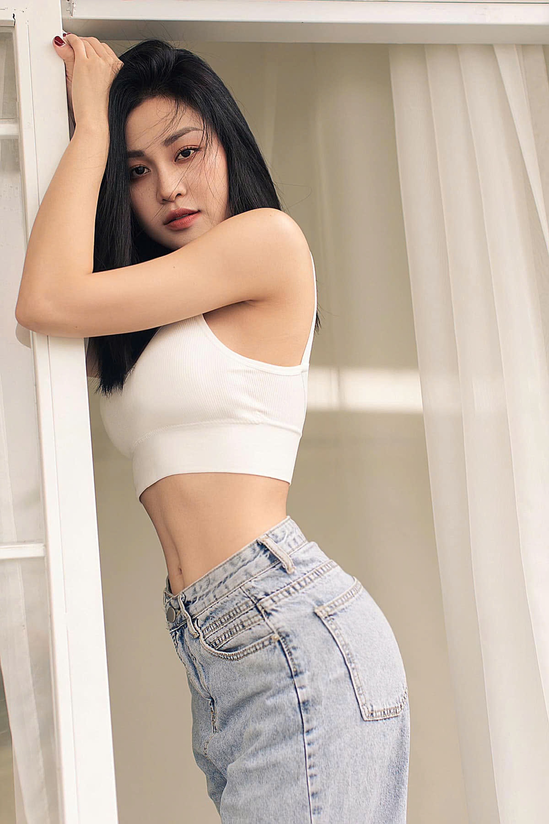 Đời thực gợi cảm, xinh đẹp của Quỳnh Châu Cách em 1 milimet - 10 Đời thực gợi cảm, xinh đẹp của Quỳnh Châu Cách em 1 milimet - 10