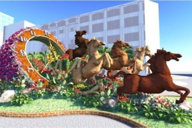 Hạn chế lưu thông khu trung tâm TPHCM 18 ngày vì đường hoa