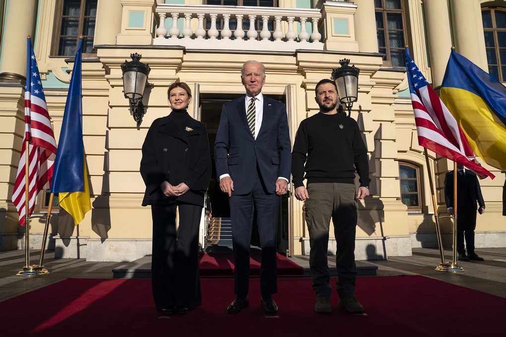 Chuyến thăm Ukraine bí mật đến phút chót của Tổng thống Mỹ Biden - 1 Chuyến thăm Ukraine bí mật đến phút chót của Tổng thống Mỹ Biden - 1