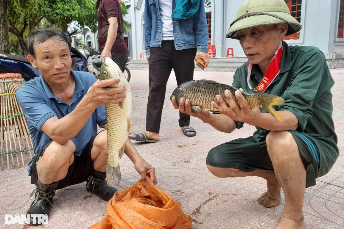 Hàng trăm nơm thủ cùng lao xuống hồ bắt cá - 10 Hàng trăm nơm thủ cùng lao xuống hồ bắt cá - 10