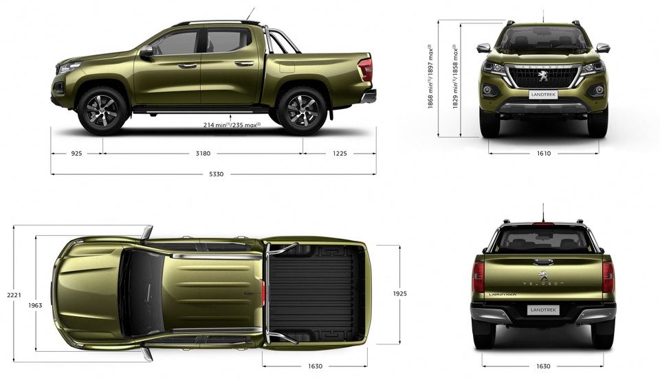 Peugeot chính thức gia nhập cuộc chơi pickup - 8 Peugeot chính thức gia nhập cuộc chơi pickup - 8