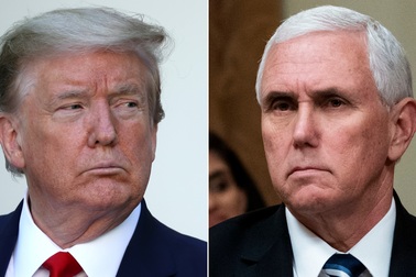 Ông Trump rạn nứt với "phó tướng" Pence sau thất bại lật kèo