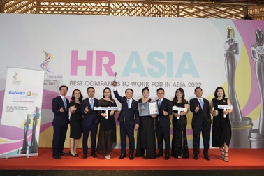 Bảo Việt Nhân thọ nhận giải "Nơi làm việc tốt nhất châu Á"