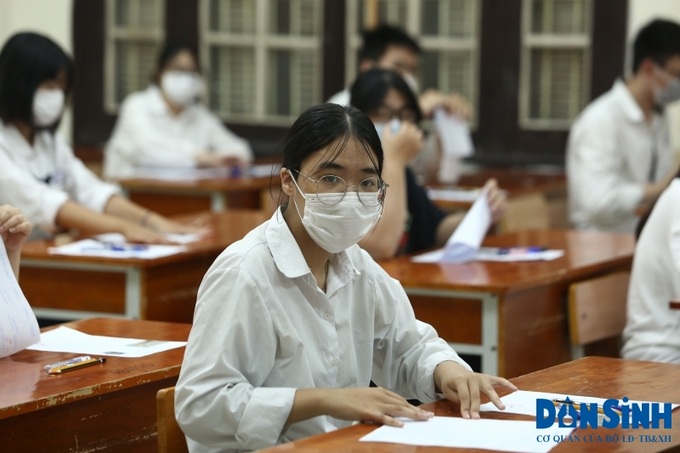 Thí sinh tham dự kỳ thi tốt nghiêp THPT năm 2023.