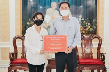 Vũ Cát Tường và khán giả gửi tặng 200 triệu đồng chống Covid-19 và hạn mặn