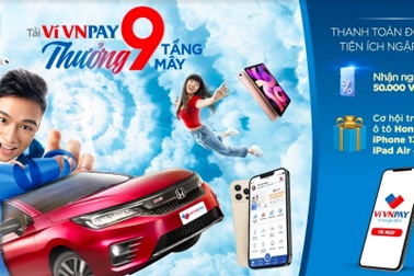 Ví VNPAY "chơi lớn" tặng xế xịn và loạt quà Apple