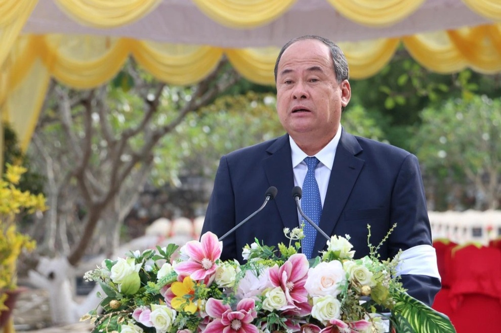 An Giang: Truy điệu, cải táng 54 hài cốt liệt sĩ quân tình nguyện Việt Nam - 5 An Giang: Truy điệu, cải táng 54 hài cốt liệt sĩ quân tình nguyện Việt Nam - 5
