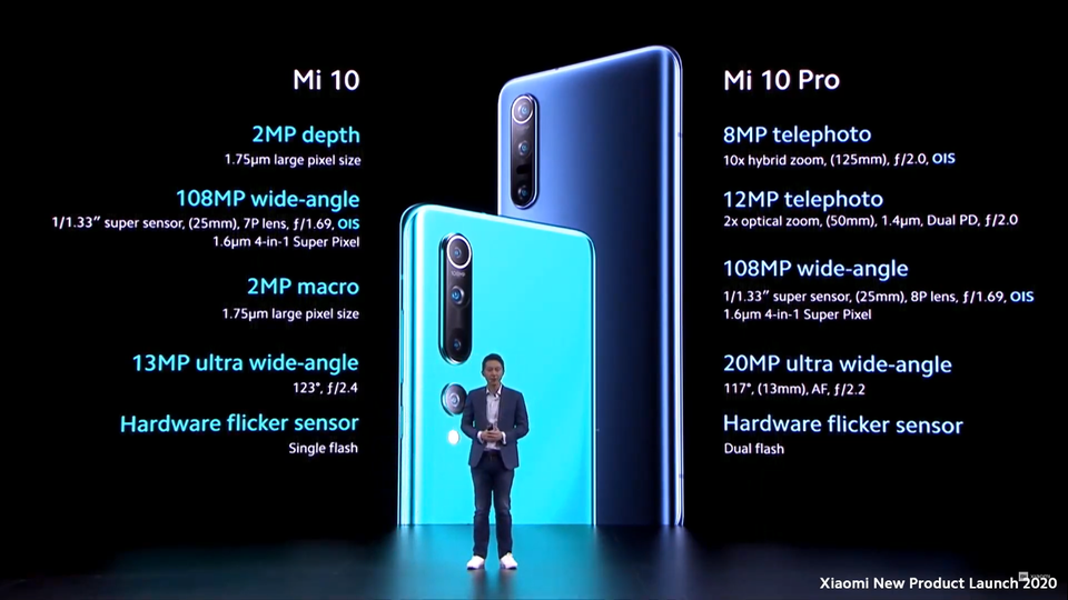 Xiaomi ra mắt 3 phiên bản Mi 10 quốc tế, camera 108 MP, có 5G - 2 Xiaomi ra mắt 3 phiên bản Mi 10 quốc tế, camera 108 MP, có 5G - 2