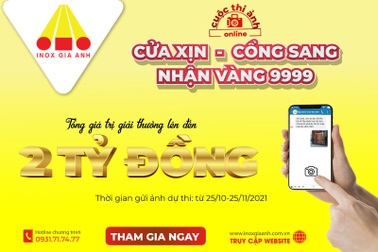 Tập đoàn Inox Gia Anh tổ chức cuộc thi ảnh cổng cửa đẹp
