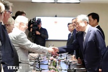 Tổng Bí thư Tô Lâm tiếp Tổng Bí thư Đảng Cộng sản Anh Robert Griffiths