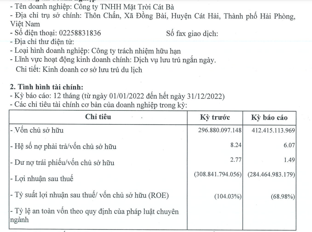 Công ty cáp treo vượt biển Cát Bà lỗ gần 800 triệu đồng/ngày - 1 Công ty cáp treo vượt biển Cát Bà lỗ gần 800 triệu đồng/ngày - 1
