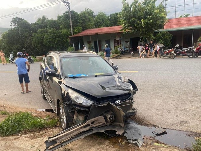 Chiếc xe ông Thành điều khiển gây tai nạn chết người