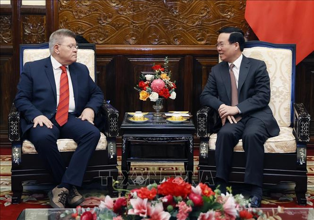 Chủ tịch nước Võ Văn Thưởng tiếp Tổng Thư ký Liên hiệp Công đoàn thế giới - 2 Chủ tịch nước Võ Văn Thưởng tiếp Tổng Thư ký Liên hiệp Công đoàn thế giới - 2