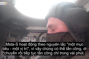 Siêu pháo thần sấm Nga dùng chiến thuật hỏa lực di động tập kích Ukraine