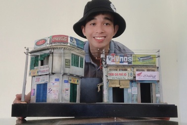 Chàng trai 9x đem hoài niệm vào những mô hình chân thực, sống động