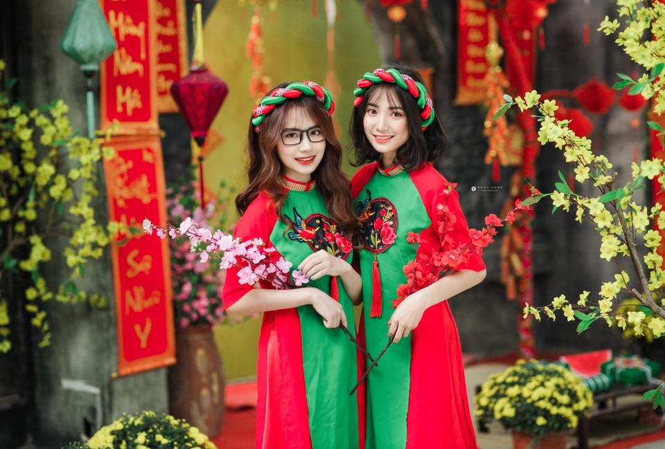 Đôi bạn thân xinh xắn khoe ảnh rộn ràng đón Tết sớm - 5 Đôi bạn thân xinh xắn khoe ảnh rộn ràng đón Tết sớm - 5
