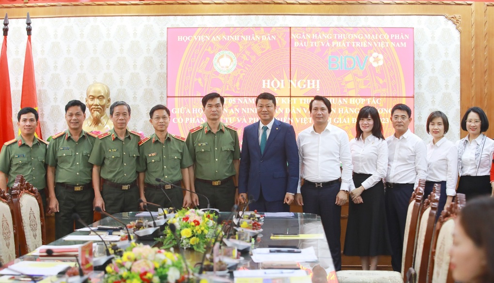 BIDV và Học viện An ninh Nhân dân tăng cường hợp tác - 1 BIDV và Học viện An ninh Nhân dân tăng cường hợp tác - 1
