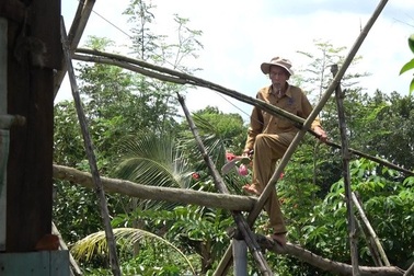 Những hình ảnh thân thương tại nhà Đại tá phi công Nguyễn Văn Bảy