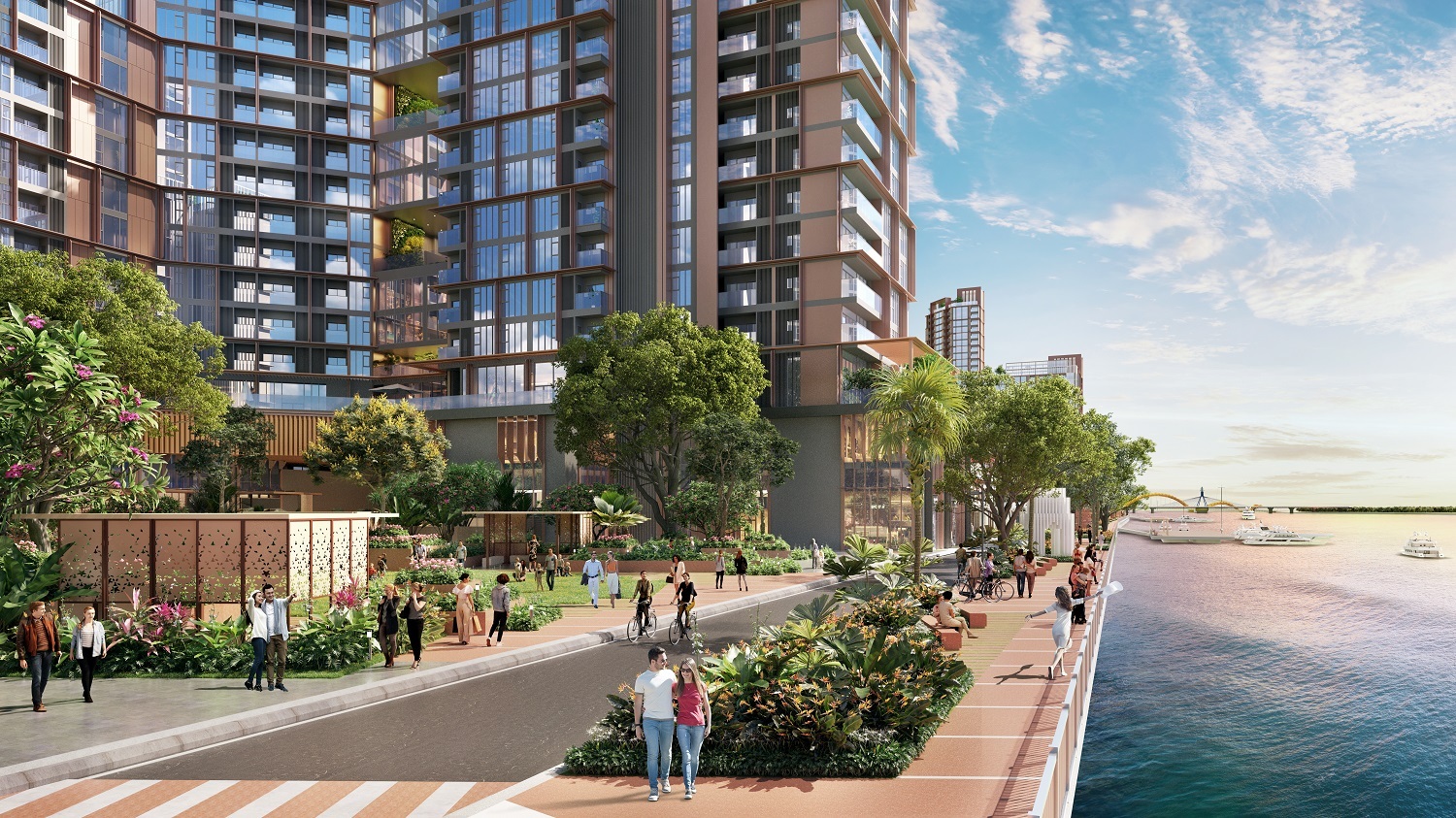 វិស្សមកាលគ្មានទីបញ្ចប់នៅ Sun Symphony Residence - ៣ Những kỳ nghỉ dưỡng như bất tận tại Sun Symphony Residence - 3