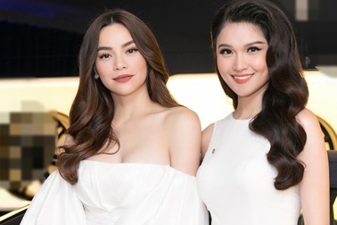 Phớt lờ tin đồn chia tay Kim Lý, Hồ Ngọc Hà đọ sắc Á hậu Thuỳ Dung