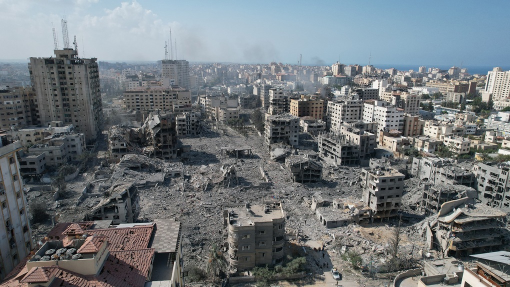 Isarel nói đã thả 6.000 quả bom xuống Gaza - 1 Isarel nói đã thả 6.000 quả bom xuống Gaza - 1