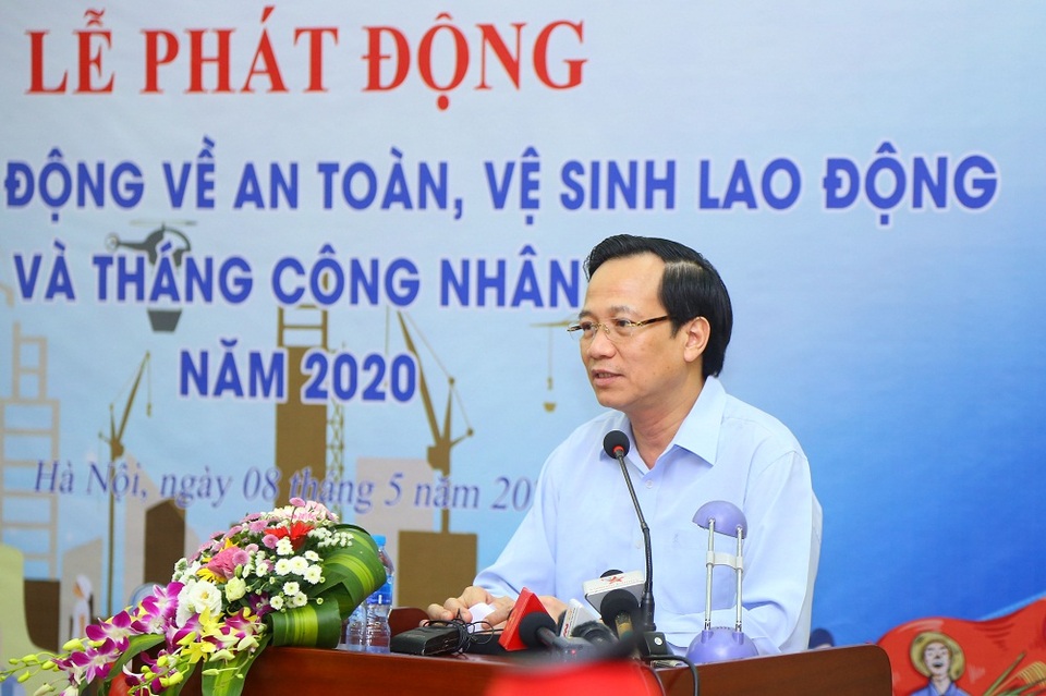 Phát động Tháng Công nhân, Tháng hành động về ATVSLĐ năm 2020 - 1 Phát động Tháng Công nhân, Tháng hành động về ATVSLĐ năm 2020 - 1