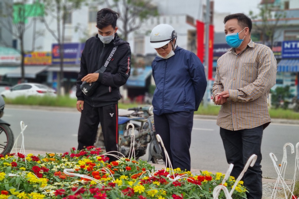 Hoa Tết ùn ùn xuống phố, còn ngóng người mua - 5 Hoa Tết ùn ùn xuống phố, còn ngóng người mua - 5
