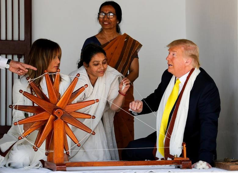 Tổng thống Trump được đón tiếp long trọng tại Ấn Độ - 14 Tổng thống Trump được đón tiếp long trọng tại Ấn Độ - 14