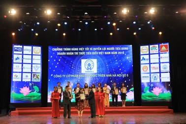 Dự án Hanhomes Giang Biên đạt giải sản phẩm chất lượng vàng 2019