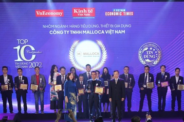 Malloca vào top 100 "Sản phẩm dịch vụ tin dùng Việt Nam 2022"