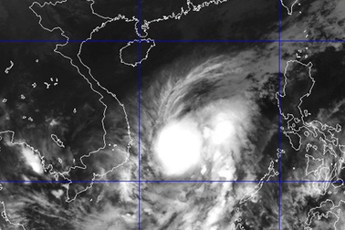 Chiều nay tâm bão số 4 quét vào ven biển Bình Định - Khánh Hòa