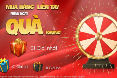 Điện máy Mạnh Nguyễn tung chương trình tặng quà tri ân hội viên