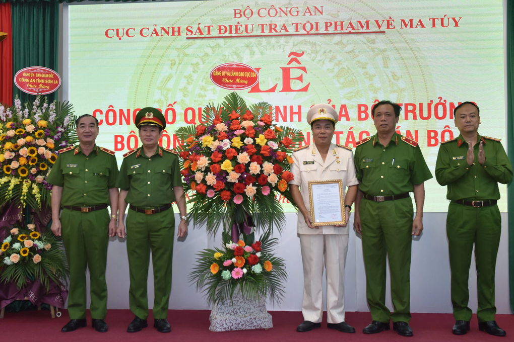 Phó Giám đốc Công an Sơn La làm Cục phó Cục Cảnh sát ma túy - 1 Phó Giám đốc Công an Sơn La làm Cục phó Cục Cảnh sát ma túy - 1