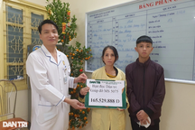 Hơn 200 triệu đồng đến với người đàn ông bị bỏng 57% cơ thể