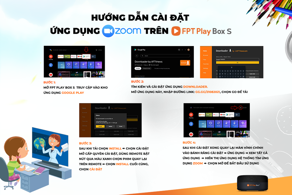 Học trực tuyến ngay trên FPT Play Box mà không cần đến máy tính hay điện thoại thông minh - 3 Học trực tuyến ngay trên FPT Play Box mà không cần đến máy tính hay điện thoại thông minh - 3