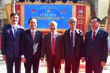 Tổng Bí thư, Chủ tịch nước về trường cũ dự Lễ kỷ niệm 70 năm thành lập