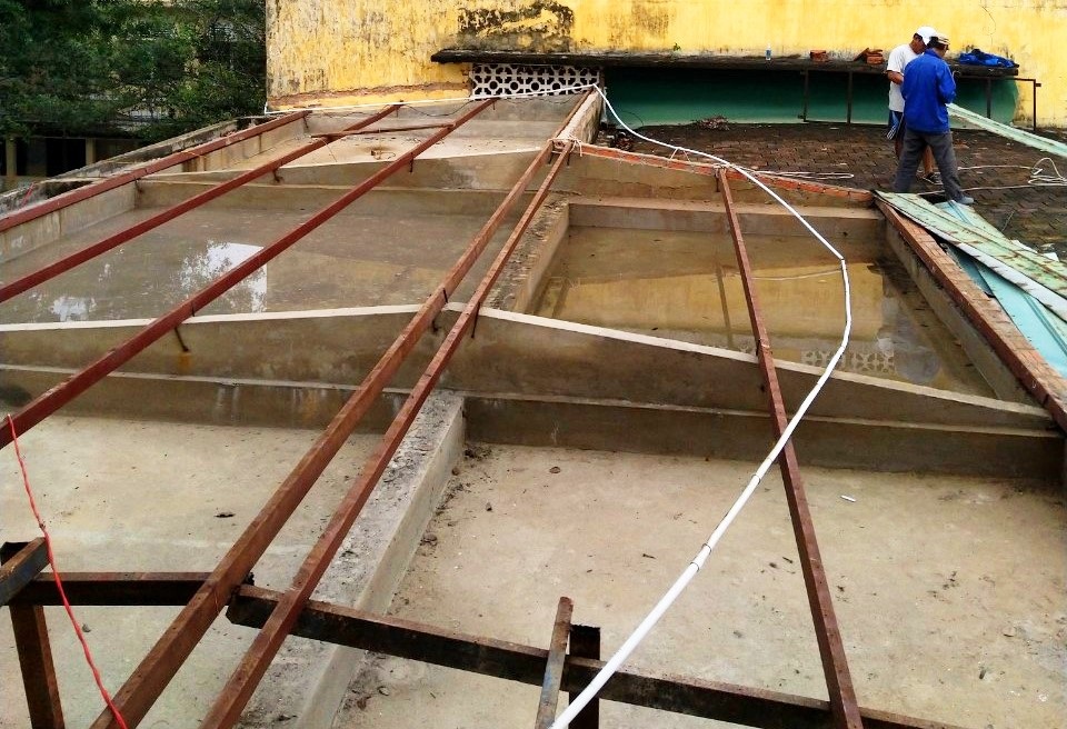 Bão lũ dồn dập, Đại học Huế thiệt hại nặng nề - 1