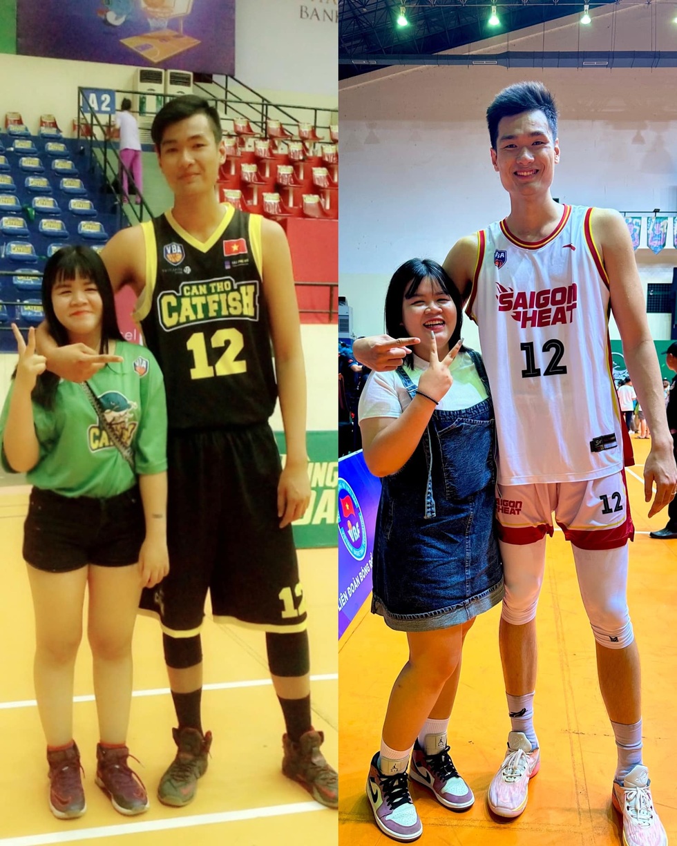 Mối tình đũa lệch của cầu thủ bóng rổ cao 2,03m và bà xã 1,62m - 2 Mối tình đũa lệch của cầu thủ bóng rổ cao 2,03m và bà xã 1,62m - 2
