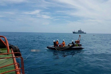 Vụ 9 người mất tích: Thi thể thứ 3 bị mắc kẹt trong tàu