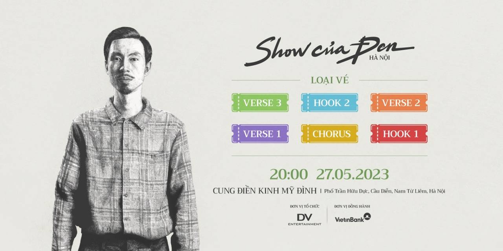 Show của Đen tại Hà Nội mở bán vé với nhiều ưu đãi - 2 Show của Đen tại Hà Nội mở bán vé với nhiều ưu đãi - 2