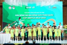 Sắp diễn ra giải bóng đá nhi đồng U11 toàn quốc - cúp Nestlé Milo 2023