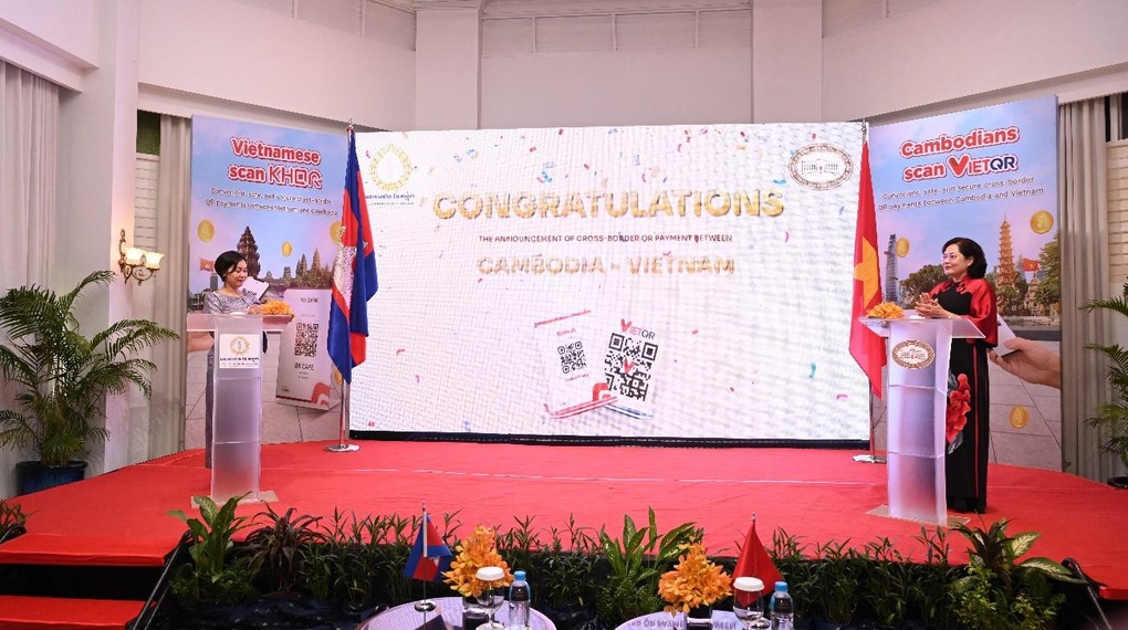 Kết nối thanh toán bán lẻ song phương sử dụng QR Code giữa Việt Nam và Campuchia - 1 Kết nối thanh toán bán lẻ song phương sử dụng QR Code giữa Việt Nam và Campuchia - 1