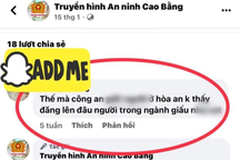 Xúc phạm công an trên Facebook, người đàn ông bị phạt 7,5 triệu đồng