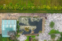 Lò xử lý hơn 5 tỷ đồng dừng hoạt động, rác ùn ứ và bốc mùi hôi thối